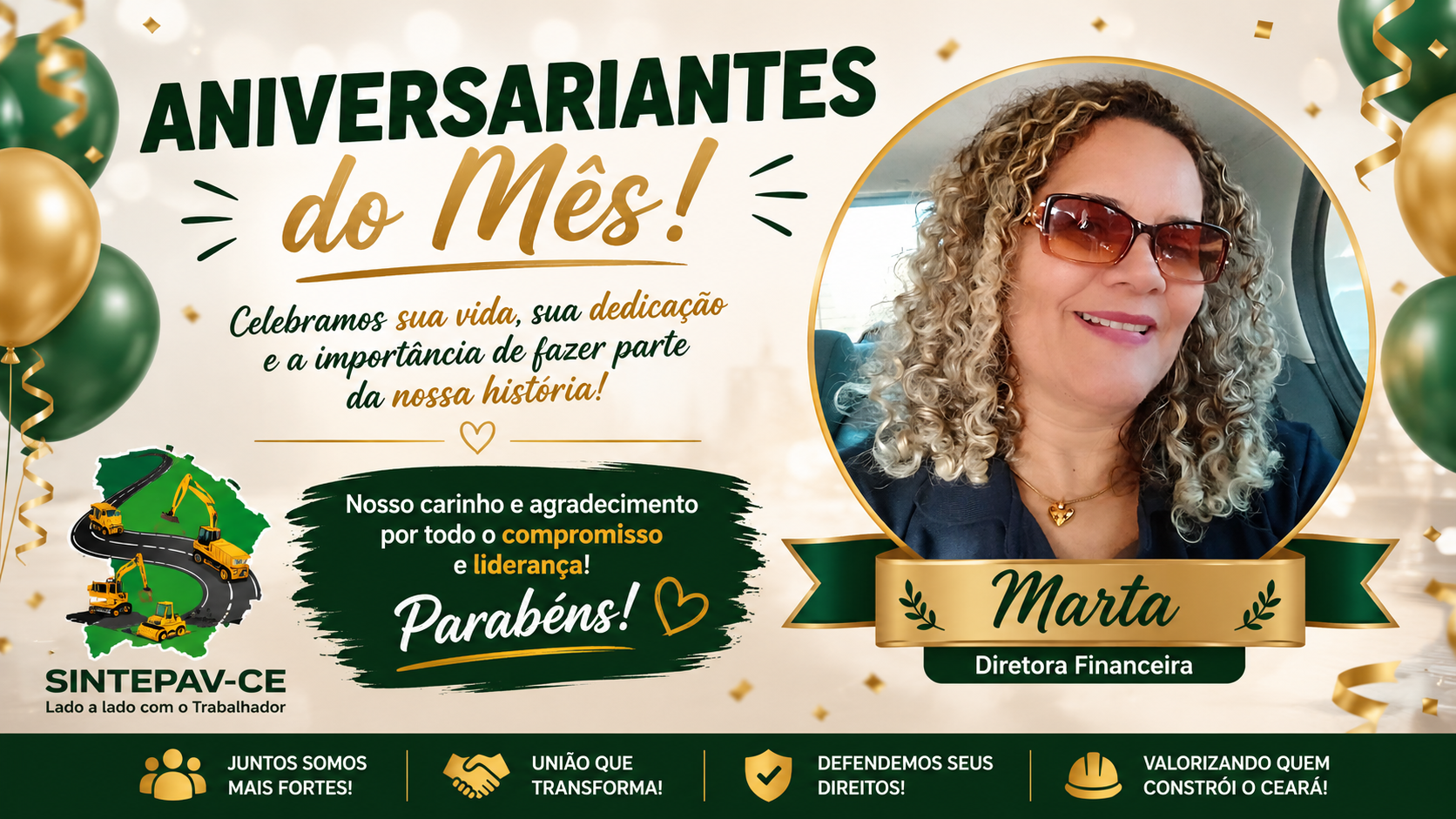 Parabéns, Marta!